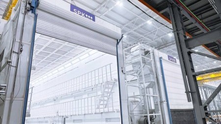 Гигантская окрасочная линия для Механоремонтного комплекса