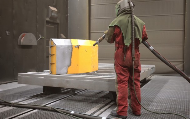 Завораживающая дробеструйная обработка