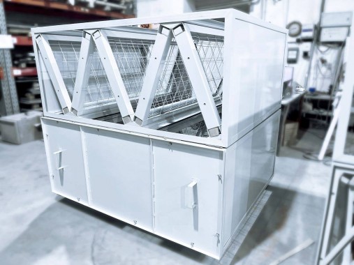 В производстве находятся краскоостанавливающие фильтры для окрасочных камер SPK