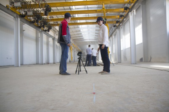 Определение точек подключение технологического оборудования на Заводе по производству дизельных двигателей для локомотивов в Астане (Казахстан)