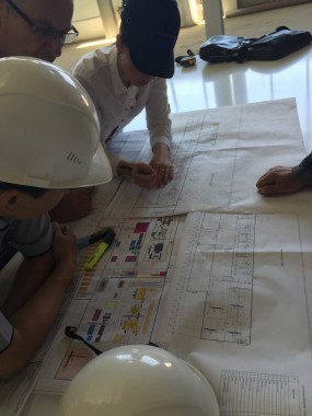 Определение точек подключение технологического оборудования на Заводе по производству дизельных двигателей для локомотивов в Астане (Казахстан)