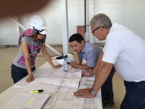 Определение точек подключение технологического оборудования на Заводе по производству дизельных двигателей для локомотивов в Астане (Казахстан)