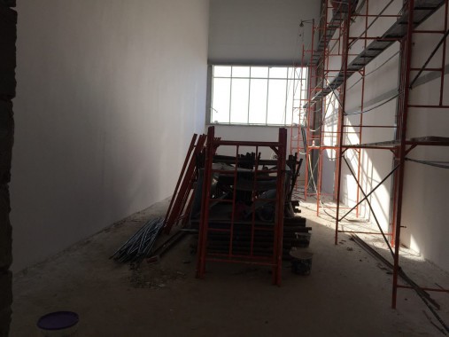 Возведение камеры SPK GROUP для смешивания и хранения красок на Заводе по производству дизельных двигателей (г. Астана)