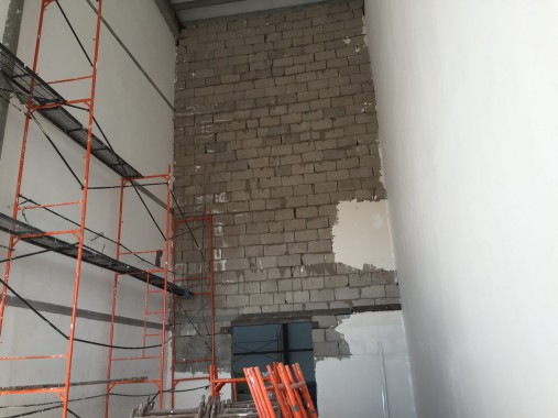 Возведение камеры SPK GROUP для смешивания и хранения красок на Заводе по производству дизельных двигателей (г. Астана)