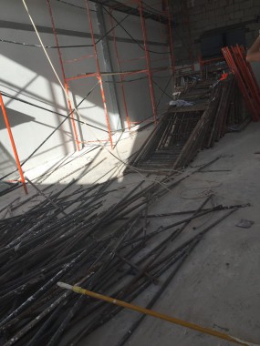 Возведение камеры SPK GROUP для смешивания и хранения красок на Заводе по производству дизельных двигателей (г. Астана)