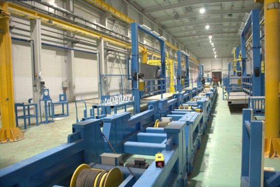 Расстановка нестандартного оборудования на Заводе по производству дизельных двигателей GEVO в Астане