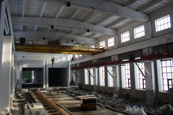 В Екатеринбурге специалистами SPK GROUP устанавливается покрасочно-сушильная камера для Музея РЖД