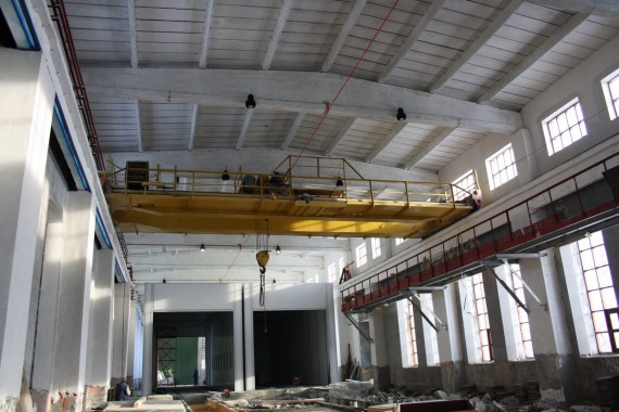 В Екатеринбурге специалистами SPK GROUP устанавливается покрасочно-сушильная камера для Музея РЖД