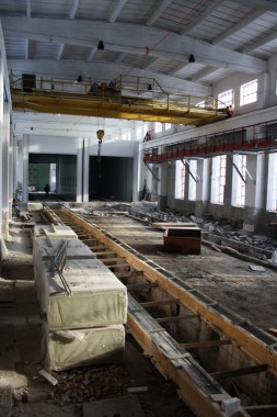 В Екатеринбурге специалистами SPK GROUP устанавливается покрасочно-сушильная камера для Музея РЖД