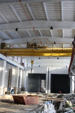 В Екатеринбурге специалистами SPK GROUP устанавливается покрасочно-сушильная камера для Музея РЖД