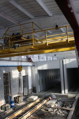 В Екатеринбурге специалистами SPK GROUP устанавливается покрасочно-сушильная камера для Музея РЖД