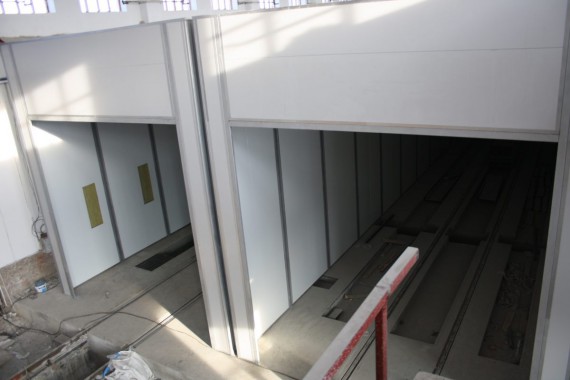 В Екатеринбурге специалистами SPK GROUP устанавливается покрасочно-сушильная камера для Музея РЖД