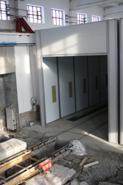 В Екатеринбурге специалистами SPK GROUP устанавливается покрасочно-сушильная камера для Музея РЖД