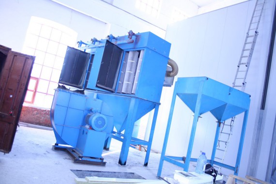 SPK GROUP производит модернизацию дробеструйной камеры для Музея РЖД в Екатеринбурге