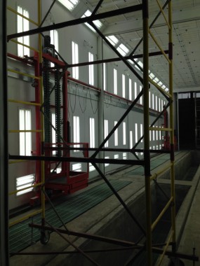 Покрасочная камера для локомотивов с рабочей температурой до 80°С SPK-22.6.6, г. Шадринск