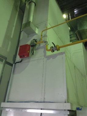 Покрасочная камера для локомотивов с рабочей температурой до 80°С SPK-22.6.6, г. Шадринск