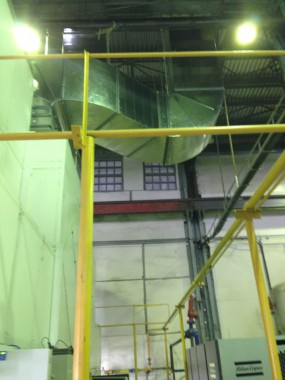 Покрасочная камера для локомотивов с рабочей температурой до 80°С SPK-22.6.6, г. Шадринск