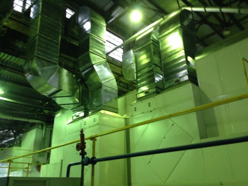 Покрасочная камера для локомотивов с рабочей температурой до 80°С SPK-22.6.6, г. Шадринск