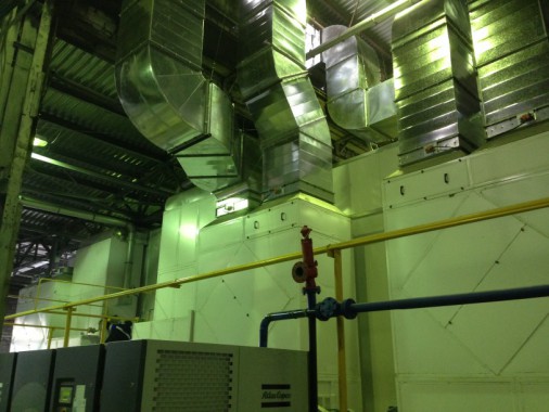 Покрасочная камера для локомотивов с рабочей температурой до 80°С SPK-22.6.6, г. Шадринск