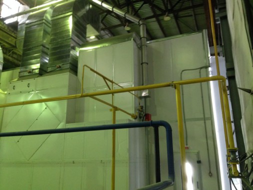 Покрасочная камера для локомотивов с рабочей температурой до 80°С SPK-22.6.6, г. Шадринск