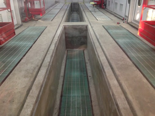 Покрасочная камера для локомотивов с рабочей температурой до 80°С SPK-22.6.6, г. Шадринск