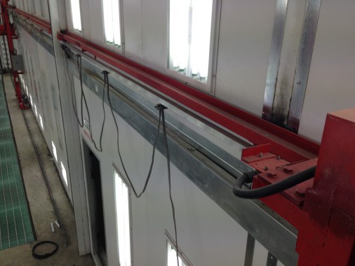 Покрасочная камера для локомотивов с рабочей температурой до 80°С SPK-22.6.6, г. Шадринск