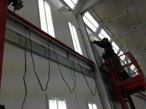 Покрасочная камера для локомотивов с рабочей температурой до 80°С SPK-22.6.6, г. Шадринск