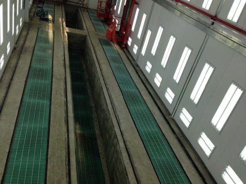 Покрасочная камера для локомотивов с рабочей температурой до 80°С SPK-22.6.6, г. Шадринск