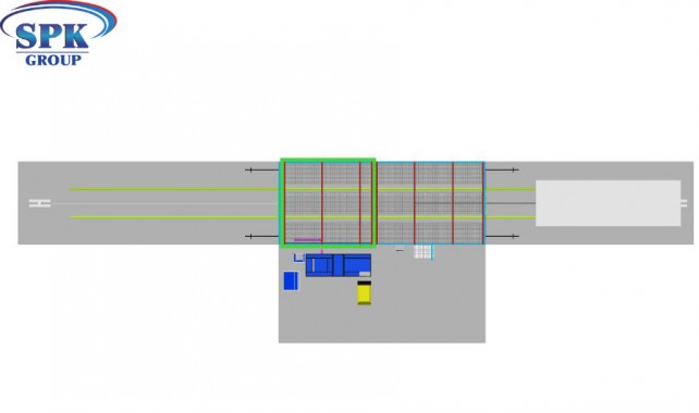 Обитаемая моечно-сушильная камера проходного типа SPK-М 11.4.4 Россия