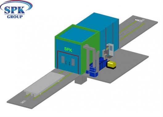 Обитаемая моечно-сушильная камера проходного типа SPK-М 11.4.4 Россия