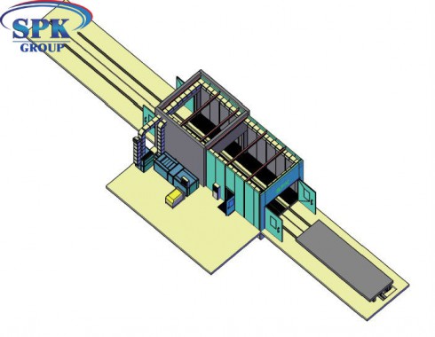 Обитаемая моечно-сушильная камера проходного типа SPK-М 11.4.4 Россия