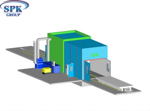 Обитаемая моечно-сушильная камера проходного типа SPK-М 11.4.4 Россия