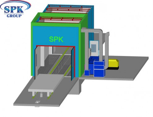 Обитаемая моечно-сушильная камера проходного типа SPK-М 11.4.4 Россия