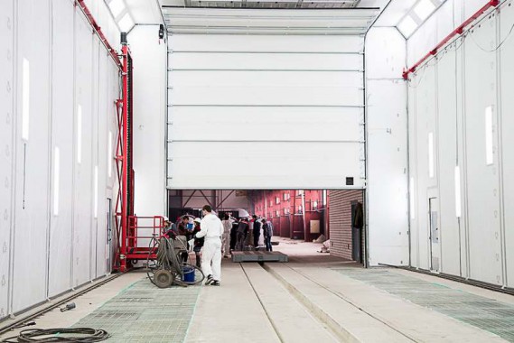 Покрасочно-сушильная камера для оборудования химической, нефтяной и газовой промышленности г. Димитровград, Завод ООО "Димитровградхиммаш"