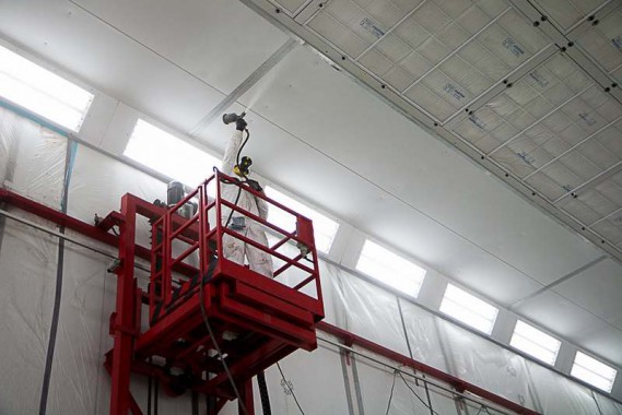 Покрасочно-сушильная камера для оборудования химической, нефтяной и газовой промышленности г. Димитровград, Завод ООО "Димитровградхиммаш"