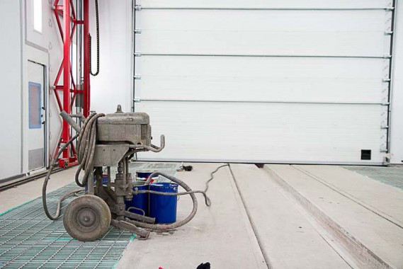 Покрасочно-сушильная камера для оборудования химической, нефтяной и газовой промышленности г. Димитровград, Завод ООО "Димитровградхиммаш"