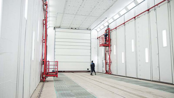 Покрасочно-сушильная камера для оборудования химической, нефтяной и газовой промышленности г. Димитровград, Завод ООО "Димитровградхиммаш"