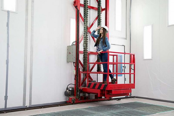 Покрасочно-сушильная камера для оборудования химической, нефтяной и газовой промышленности г. Димитровград, Завод ООО "Димитровградхиммаш"