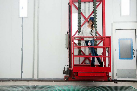 Покрасочно-сушильная камера для оборудования химической, нефтяной и газовой промышленности г. Димитровград, Завод ООО "Димитровградхиммаш"