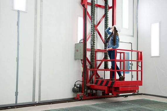 Покрасочно-сушильная камера для оборудования химической, нефтяной и газовой промышленности г. Димитровград, Завод ООО "Димитровградхиммаш"