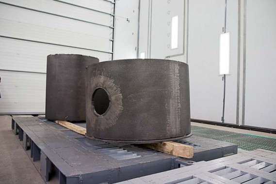 Покрасочно-сушильная камера для оборудования химической, нефтяной и газовой промышленности г. Димитровград, Завод ООО "Димитровградхиммаш"