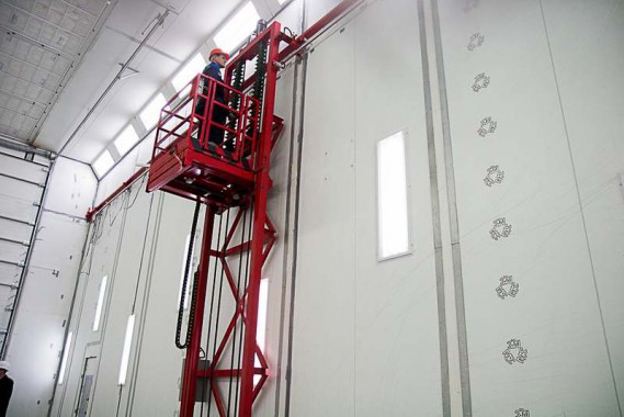 Покрасочно-сушильная камера для оборудования химической, нефтяной и газовой промышленности г. Димитровград, Завод ООО "Димитровградхиммаш"