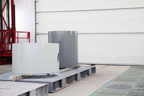 Покрасочно-сушильная камера для оборудования химической, нефтяной и газовой промышленности г. Димитровград, Завод ООО "Димитровградхиммаш"