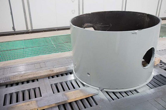 Покрасочно-сушильная камера для оборудования химической, нефтяной и газовой промышленности г. Димитровград, Завод ООО "Димитровградхиммаш"