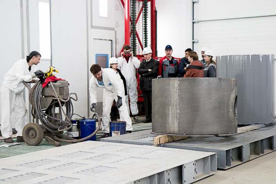 Покрасочно-сушильная камера для оборудования химической, нефтяной и газовой промышленности г. Димитровград, Завод ООО "Димитровградхиммаш"