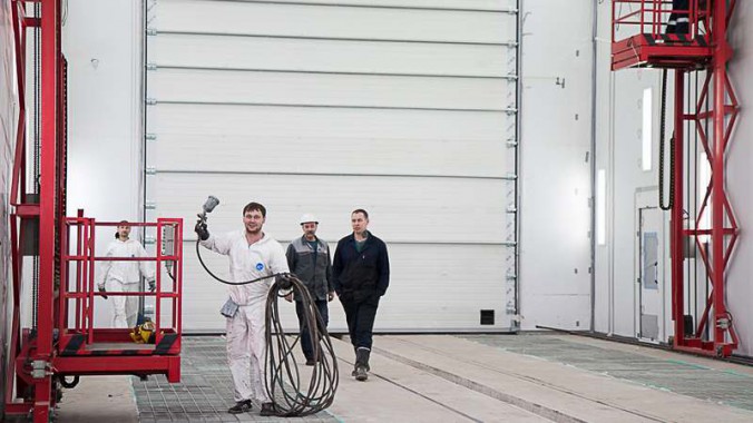 Покрасочно-сушильная камера для оборудования химической, нефтяной и газовой промышленности г. Димитровград, Завод ООО "Димитровградхиммаш"