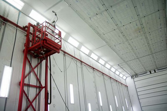 Покрасочно-сушильная камера для оборудования химической, нефтяной и газовой промышленности г. Димитровград, Завод ООО "Димитровградхиммаш"