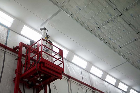 Покрасочно-сушильная камера для оборудования химической, нефтяной и газовой промышленности г. Димитровград, Завод ООО "Димитровградхиммаш"