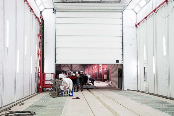 Покрасочно-сушильная камера для оборудования химической, нефтяной и газовой промышленности г. Димитровград, Завод ООО "Димитровградхиммаш"