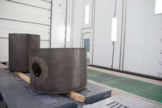 Покрасочно-сушильная камера для оборудования химической, нефтяной и газовой промышленности г. Димитровград, Завод ООО "Димитровградхиммаш"